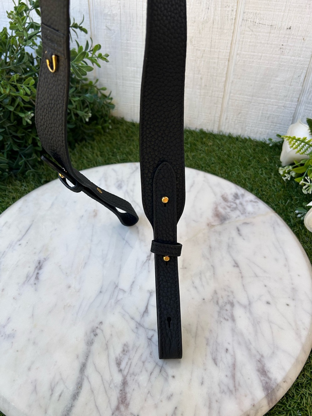 Songmont Black Leather Adjustable Camera/Bag Strap/new - Picture 3 of 11